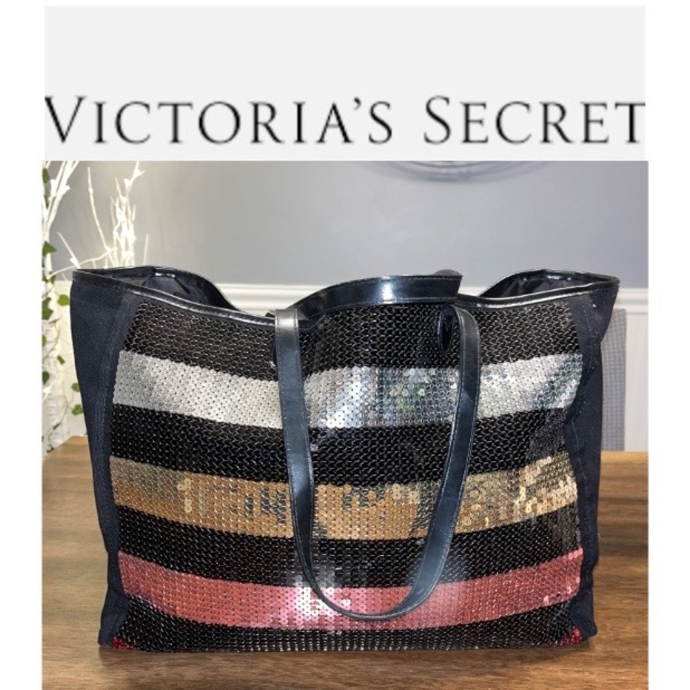 Victoria’s Secret sequin tote